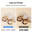 70cm Octagonal Softbox Photography Studio Lighting Equipment with Single Light Head - US Plug - 2
