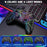 CX-270L Wireless Game Controller Six-Axis Gyroscope Vibration Bluetooth-Compatible Colorful Light Gamepad - 3