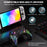 CX-262 Colorful Light Game Controller Six-Axis Motion Sensing Dual Motor Vibration Bluetooth-Compatible Gamepad - Black - 3