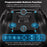 CX-262 Colorful Light Game Controller Six-Axis Motion Sensing Dual Motor Vibration Bluetooth-Compatible Gamepad - Black - 5