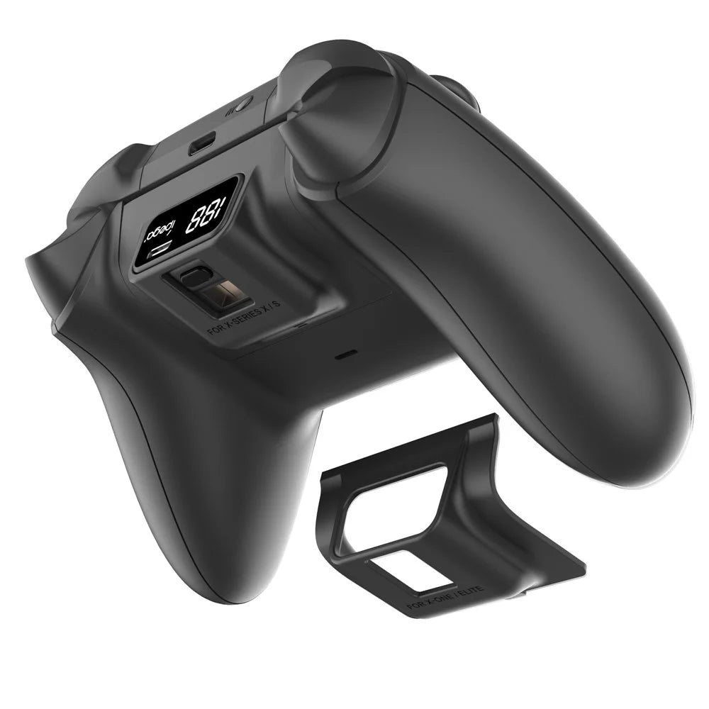 IPEGA PG-XBX030 1350mAh Battery Pack for Xbox Series S / X / Xbox One S / X Game Controller with Digital Display - Black - 1
