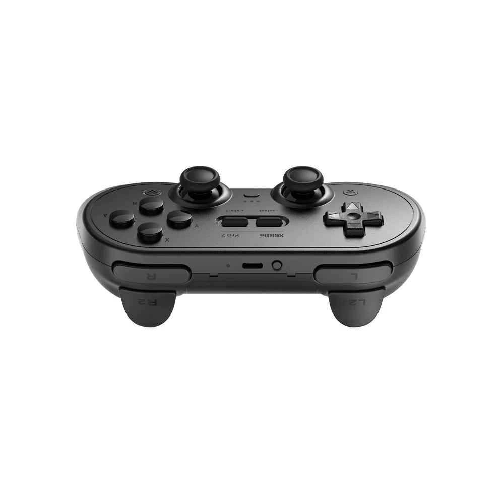 8BITDO Pro 2 Bluetooth-compatible Game Controller Wireless Joystick Gamepad for Nintendo Switch PC Android iOS Phone - Black - 3