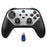 G6S Hall Joystick Trigger Six Axis Body Sensation Bluetooth-compatible Wireless Gamepad for Switch / iOS / Android / PC, with Receiver - Black  /  White - 1