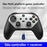 G6S Hall Joystick Trigger Six Axis Body Sensation Bluetooth-compatible Wireless Gamepad for Switch / iOS / Android / PC, with Receiver - Black  /  White - 2