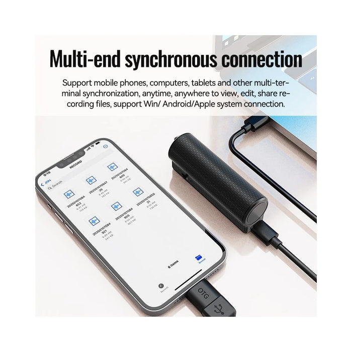 Q70V 16GB Voice Recorder Smart Transcription Voice Activated Recording Device - 7