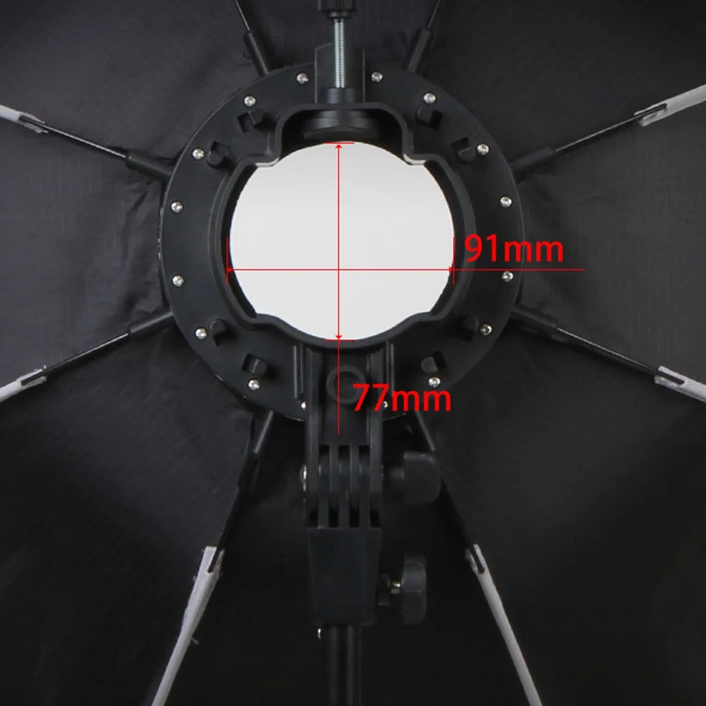 TRIOPO KX65 Hot Shoe Foldable Flash Diffuser Softbox Spotlighting Cloth Photo Diffuser Soft Light Box - 4