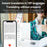 A3 32GB AI Voice Recorder ChatGPT Smart Transcription Real-Time Speech to Text One-Button Recording Device - Blackish Green - 6