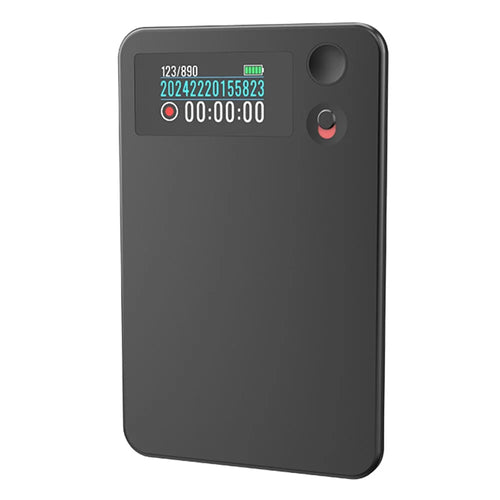 A3P 64GB AI Voice Recorder with Screen Smart Translation Voice Recorder APP Control - 1