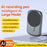 A1A AI Voice Recorder 16GB, Smart Translation Audio Recorder, APP Control Digital Dictaphone for Meetings, Classes, Interviews - 6