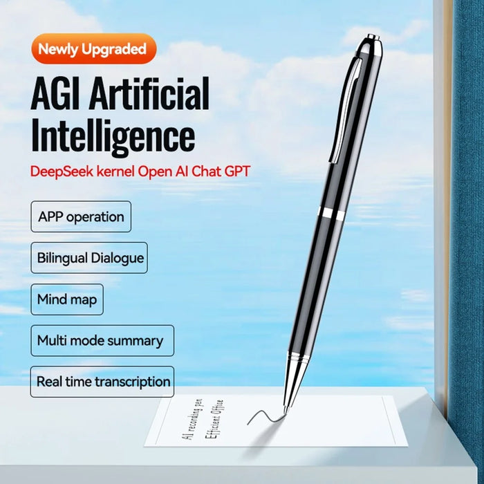 Q90A 16GB AI Voice Recorder ChatGPT Smart Transcription App-Controlled Audio Recording Pen - 2