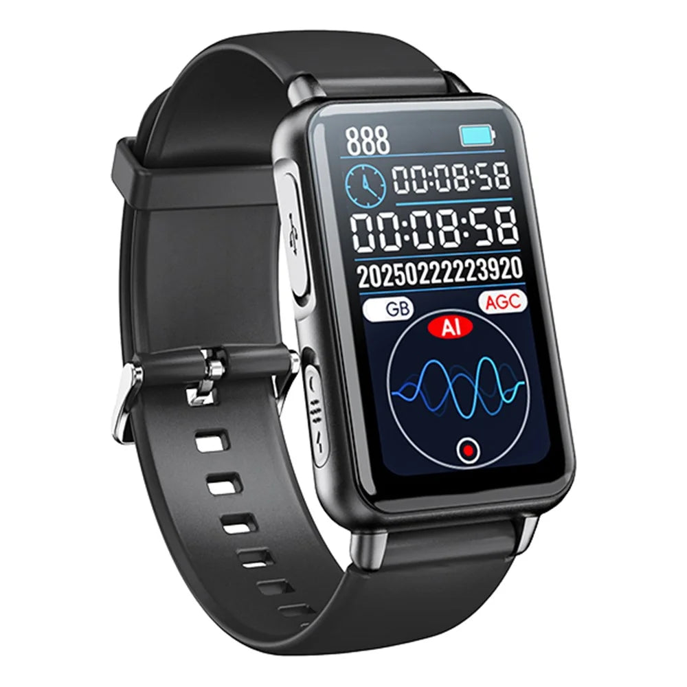 S18A 16GB AI Voice Recorder ChatGPT Smart Transcription App Controlled Recording Watch Translator - 3