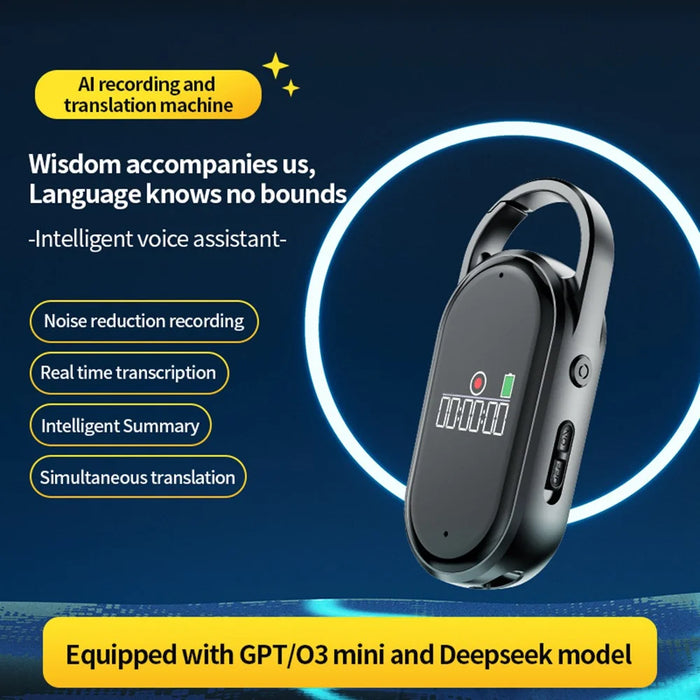S29A 64GB AI Voice Recorder ChatGPT Intelligent Transcription Translation Recording Pen - 2