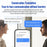 K3A 8GB Badge Shaped AI Voice Recorder ChatGPT Smart Transcription Translation APP Control - 6