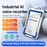 K3A 16GB Badge Shaped AI Voice Recorder ChatGPT Smart Transcription Translation APP Control - 4