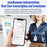 K3A 16GB Badge Shaped AI Voice Recorder ChatGPT Smart Transcription Translation APP Control - 5
