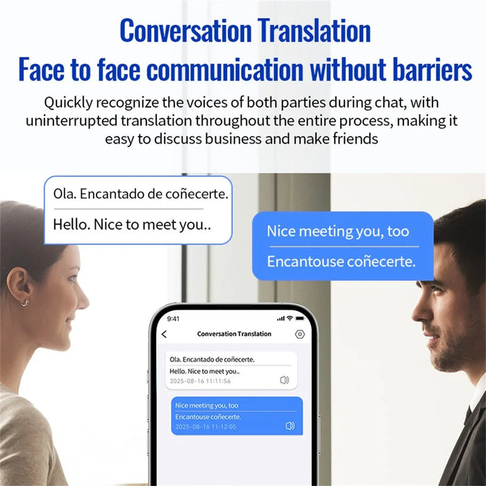 K3A 16GB Badge Shaped AI Voice Recorder ChatGPT Smart Transcription Translation APP Control - 6