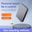Q61A 128GB AI Voice Recorder ChatGPT Smart Transcription Translation App Controlled - 2