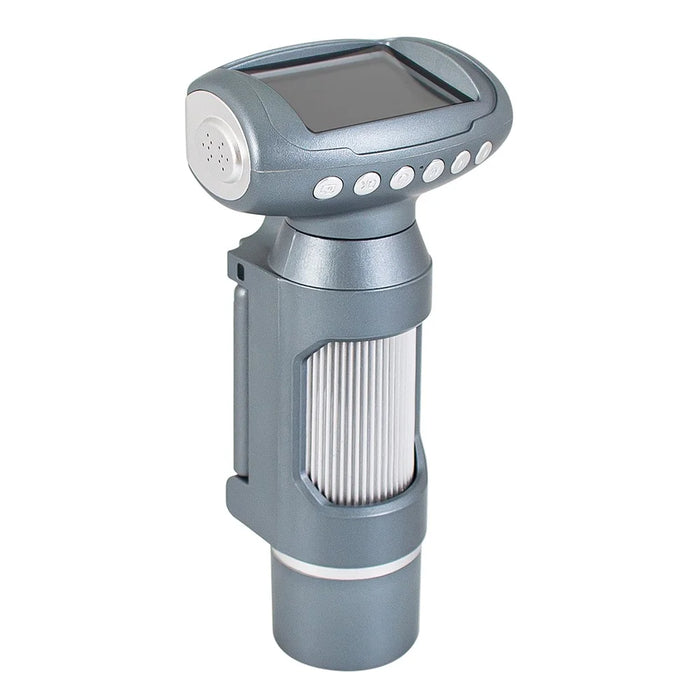 012 50X Magnification Digital Microscope for Children 2.0 Inch Screen 1080P HD Video Recorder with LED Light - Grey - 1