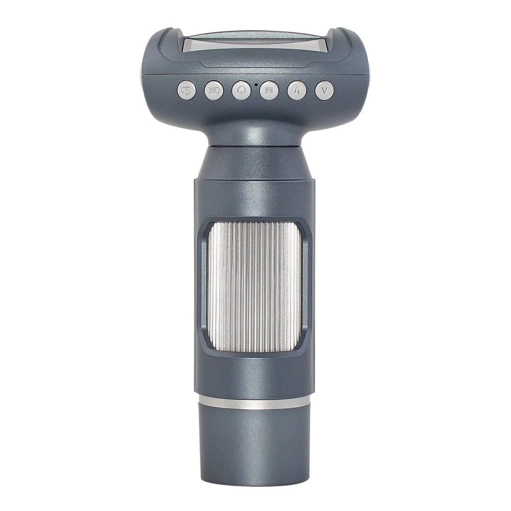 012 50X Magnification Digital Microscope for Children 2.0 Inch Screen 1080P HD Video Recorder with LED Light - Grey - 3
