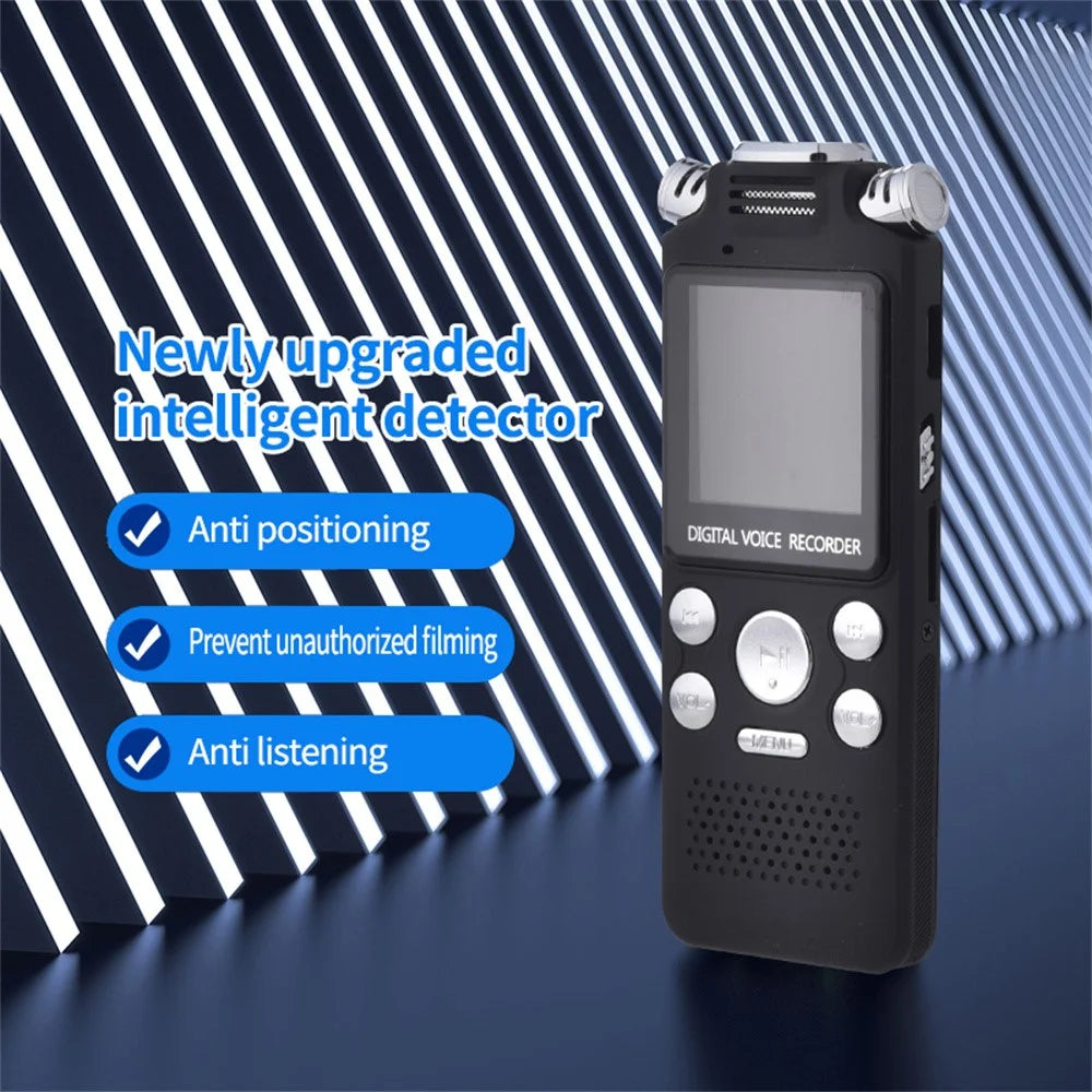 8822 8GB Noise Reduction Voice Recorder 1.44 Inch TFT Screen MP3 Player with Double Microphone Heads - 5