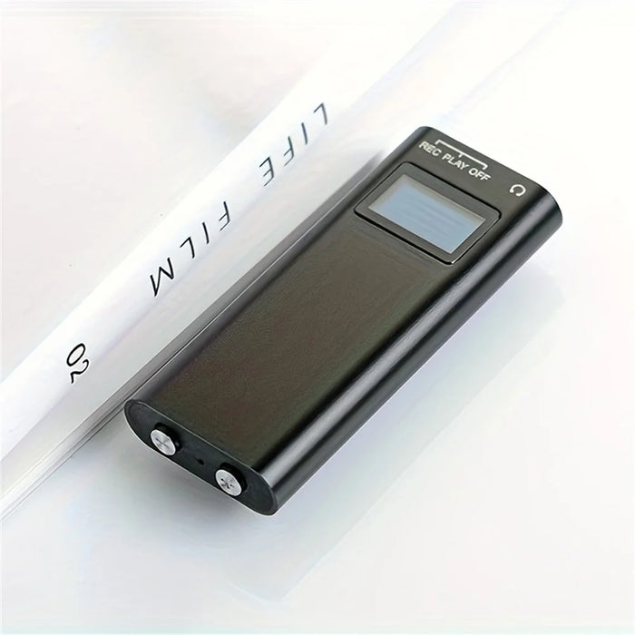 Q25 8GB Smart Voice Recorder with Screen Noise Reduction Portable Voice Activated Recording Device - 3