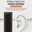 Q25 8GB Smart Voice Recorder with Screen Noise Reduction Portable Voice Activated Recording Device - 4