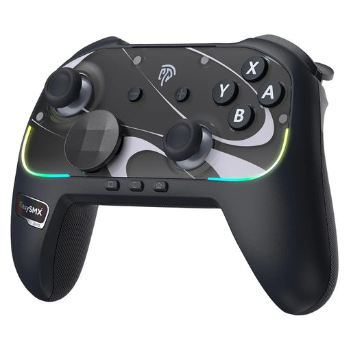 EASYSMX S10 Game Controller for Nintendo Switch 2 / 1 / Android / iOS One Key Wake Up Gamepad with RGB Light - Black - 1