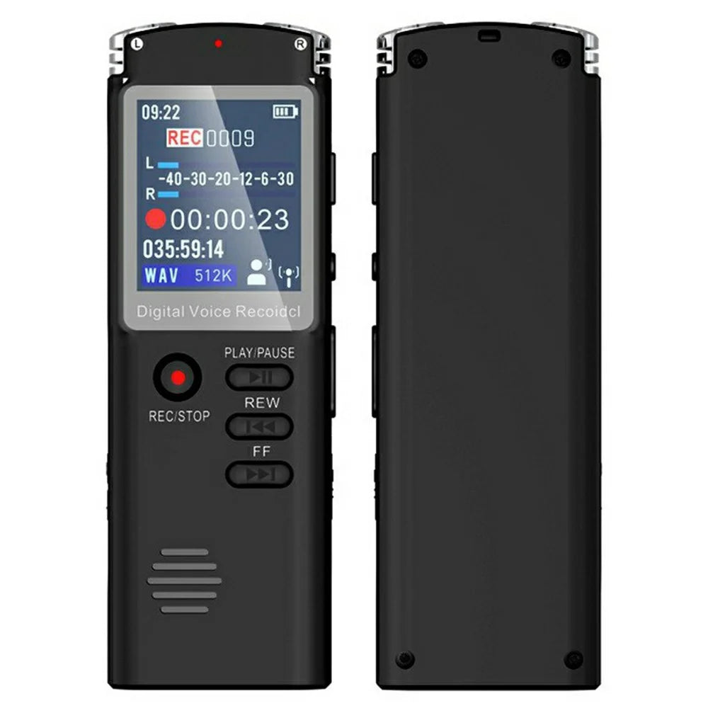 8823 8GB Digital Voice Recorder MP3 Player High Definition Audio Recording Device USB Flash Drive - 1