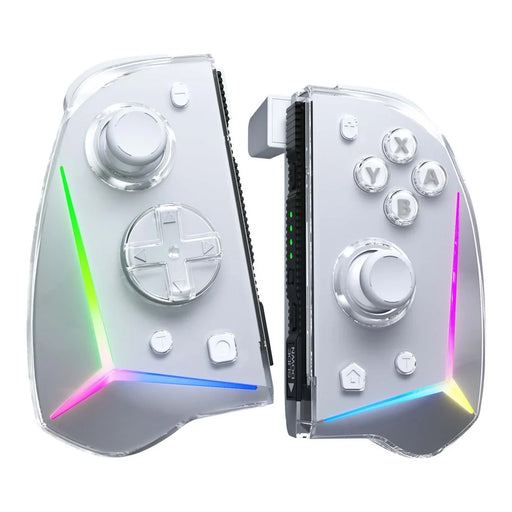 EASYSMX S15 Wireless Split Gamepad for Nintendo Switch / Switch OLED / Switch Lite RGB Lighting Gaming Controller with Hall Effect Joysticks - 1