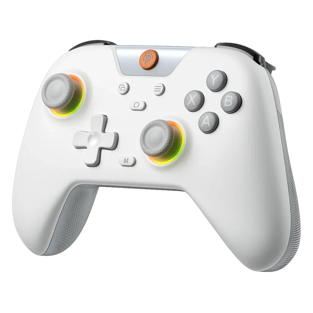 EASYSMX X05 Triple Mode 2.4G  /  Bluetooth-compatible  /  Wired Gamepad 5-level Vibration Game Controller - White - 1