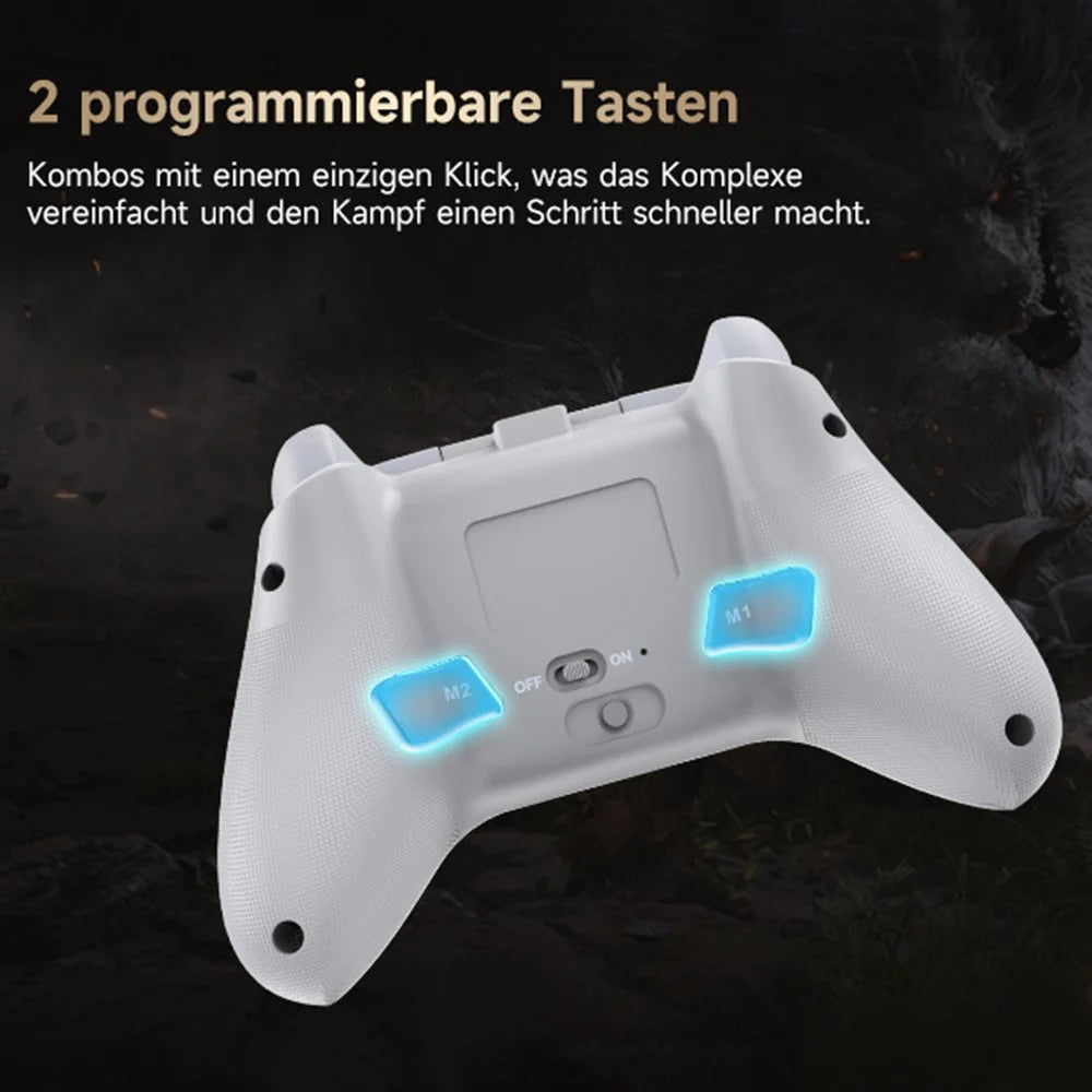 EASYSMX X15 RGB Lighting Hall Effect Joystick Wireless Controller 2.4G  /  Bluetooth-compatible  /  Wired Triple Mode Gamepad - 7