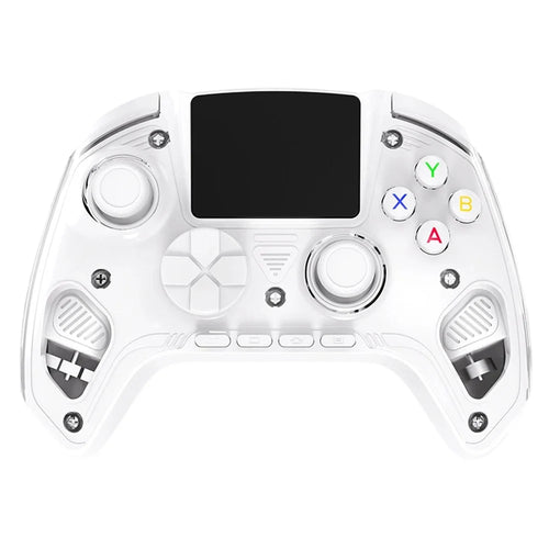 RG G01 Smart Game Controller with Heart Rate Sensor 2.5D HD IPS Screen Gamepad for PC / Steam / Linux / Nintendo Switch / Android / iOS - White - 1