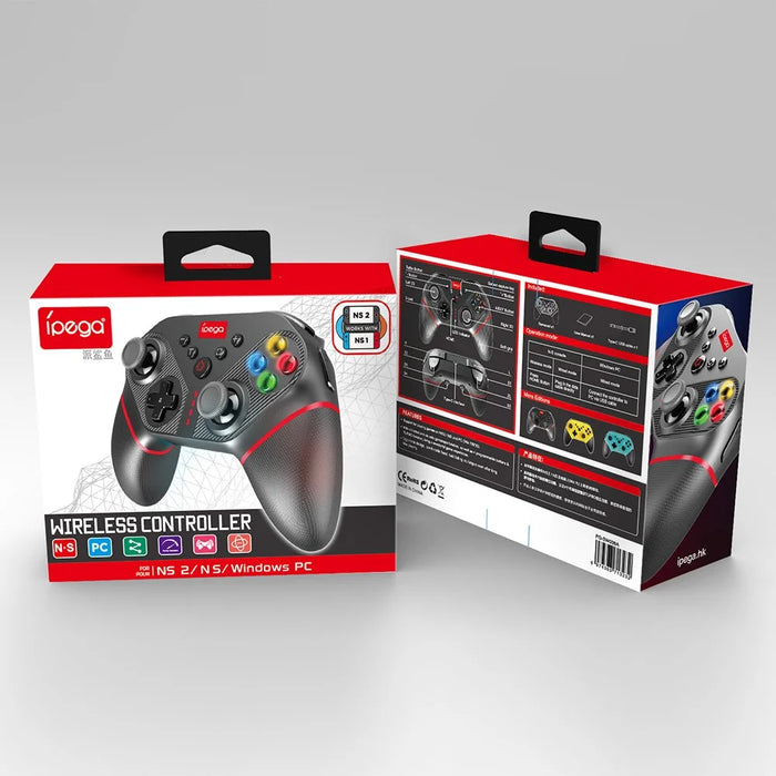 IPEGA PG-SW038A Wireless Bluetooth-compatible Game Controller for Nintendo Switch 2 / NS / PC / Android Gaming Dual Vibration Motors 6-Axis Vibration Gamepad - 6