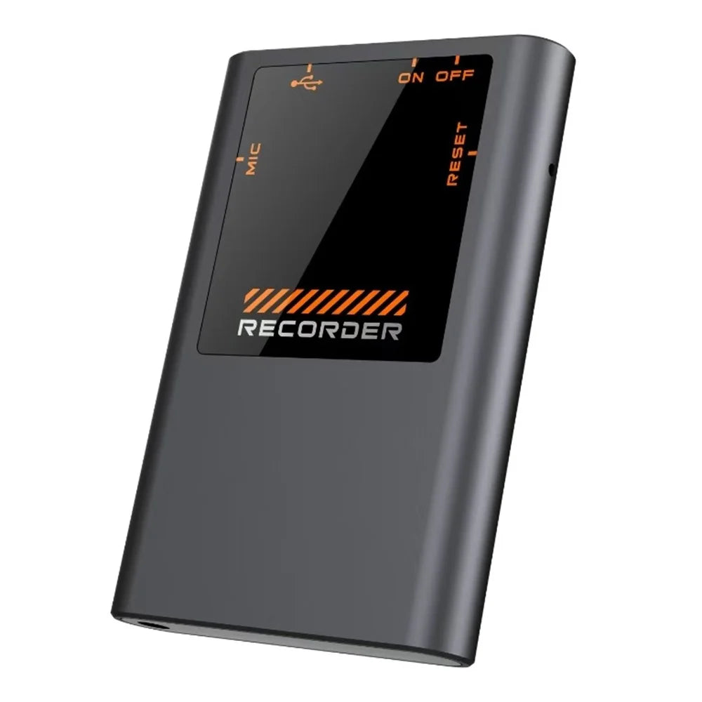 M11 32GB Voice Recorder Magnetic AI Noise Reduction 40H Recording Digital Audio Recorder for Lecture Meeting Interview -Black - 4