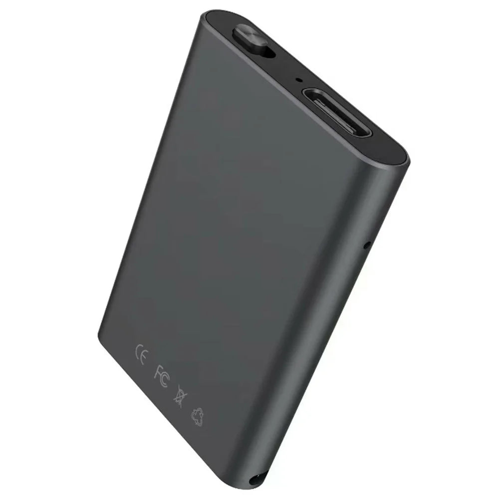 M11 64GB Voice Recorder Magnetic AI Noise Reduction 40H Recording Digital Audio Recorder for Lecture Meeting Interview -Black - 2