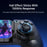 EASYSMX M20 Retractable Handle Grip Extendable Controller Type-C Direct Connect with Dual Mode Hall Triggers for Mobile Gaming - Black - 6