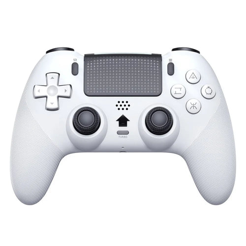 T58 Wireless Game Controller for PS5  /  PS5 Pro  /  PS5 Slim 6-Axis Gyro Bluetooth-compatible Gamepad - White - 1