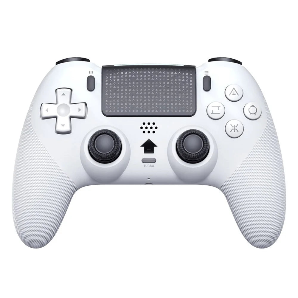 T58 Wireless Game Controller for PS5  /  PS5 Pro  /  PS5 Slim 6-Axis Gyro Bluetooth-compatible Gamepad - White - 1