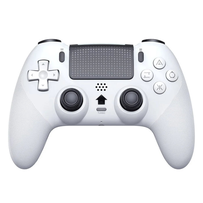 T58 Wireless Game Controller for PS5  /  PS5 Pro  /  PS5 Slim 6-Axis Gyro Bluetooth-compatible Gamepad - White - 1