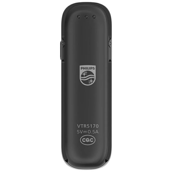 PHILIPS VTR5170 16GB Voice Recorder HD Noise Cancelling Audio Digital Recording Device for Meeting - Black - 2