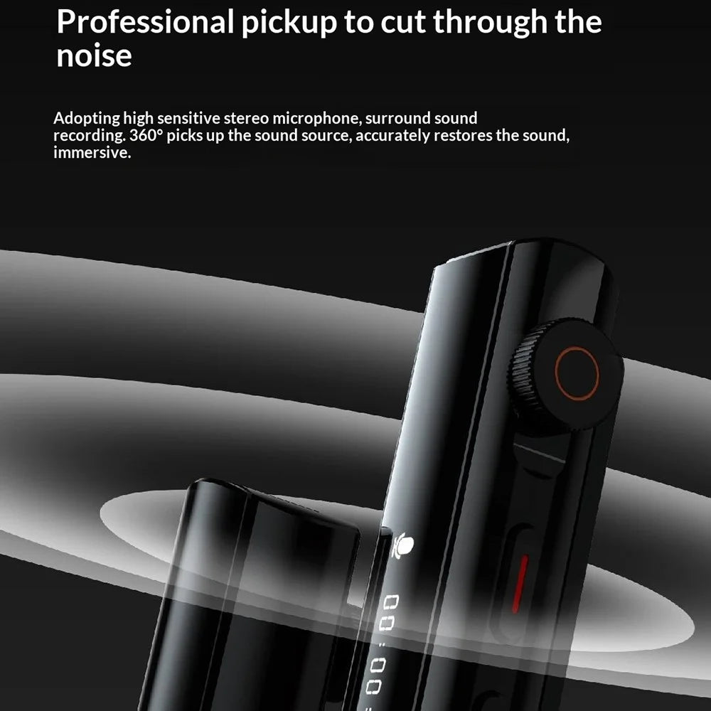 PHILIPS VTR5130 32GB Voice Recorder HD Noise Reduction Real Time Transcription Device for Meeting - Black - 4