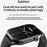 PHILIPS VTR5208 Wearable Voice Recorder Watch Noise Reduction Offline Voice Translator, Silicone Strap - Black - 3
