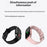 PHILIPS VTR5208 Wearable Voice Recorder Watch Noise Reduction Offline Voice Translator, Silicone Strap - Black - 7