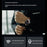 PHILIPS R10 Dictaphone Watch Bluetooth-compatible 5.3 Digital Voice Recorder Wristband for Business Training - Black / Fluororubber Band - 5