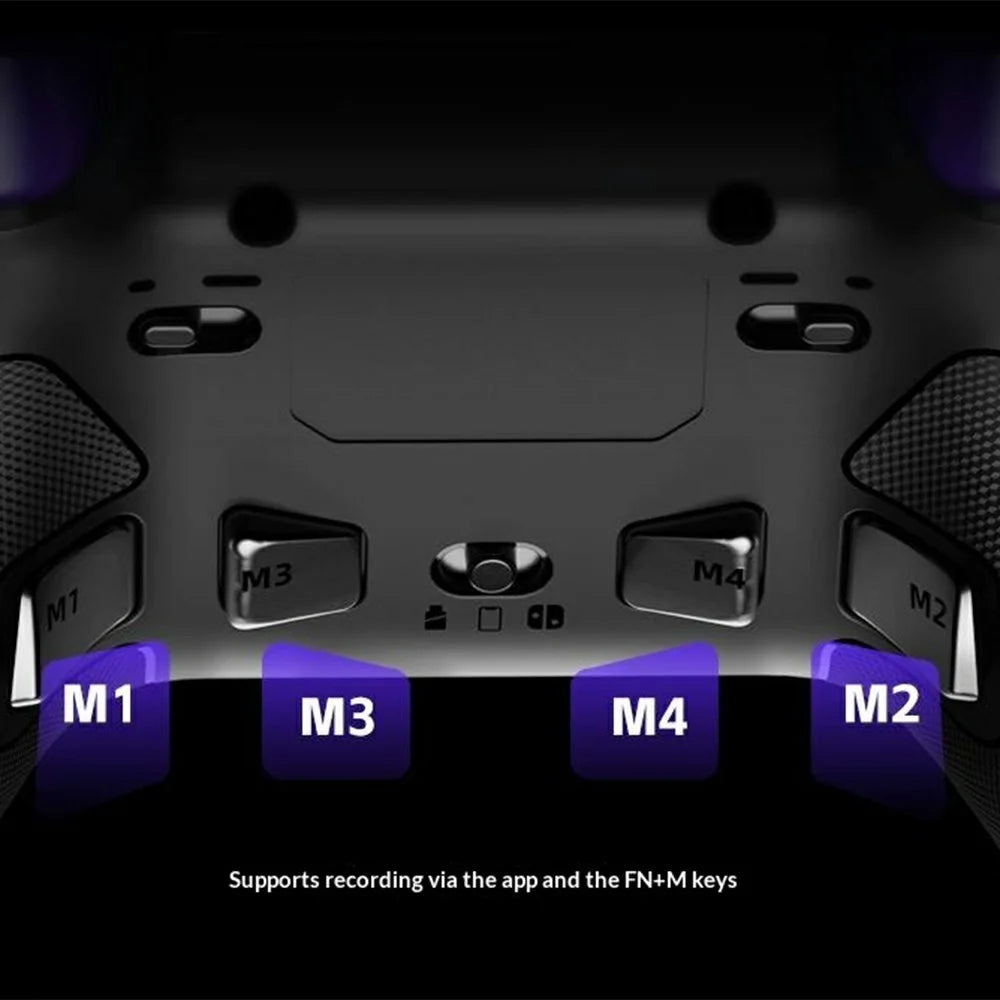 PXN P5-8K Wireless Gaming Controller Bluetooth-Compatible Gamepad with Capacitive Joystick and Hall Linear Triggers - Purple - 6