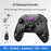G7 Wireless Bluetooth-compatible Gaming Controller with Phone Holder & Receiver Hall Joystick Trigger Six-Axis Motion Sensing 1000Hz Gamepad for PC  /  Nintendo Switch  /  PS4 - Black - 2