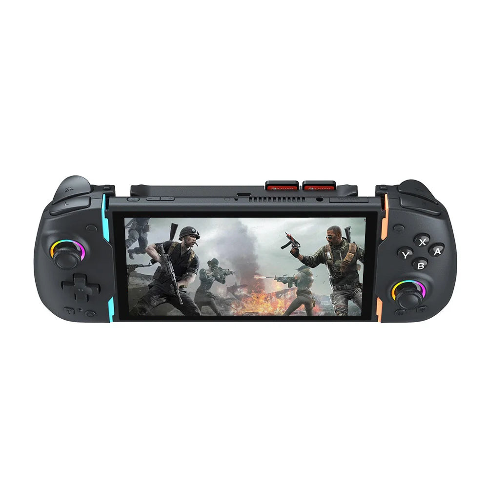 DOBE FOMIS ELECTRONICS TNS-5117 Telescopic Controller for Nintendo Switch 2/OLED/Switch Macro Programming Wired Gamepad - Black - 3