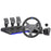 PXN V99 Force Feedback Racing Wheel 300mm Gaming Simulator 3.2Nm Torque for PC PS4 ETS2 - Black - 1