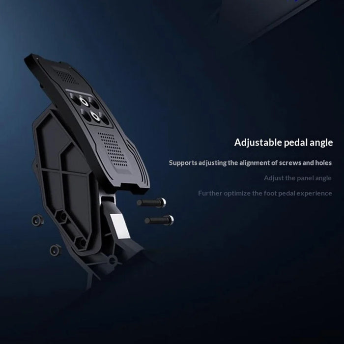 PXN V99 Force Feedback Racing Wheel 300mm Gaming Simulator 3.2Nm Torque for PC PS4 ETS2 - Black - 5