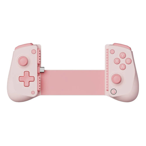 GAMESIR X5 Lite Mobile Gaming Controller 8-Key Rapid Fire Telescopic Gamepad Type-C Wired Hall Joystick for Android iOS - Pink - 1